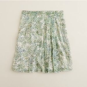 Jcrew NWT 100 silk Soiree skirt beautiful nwt sz 0